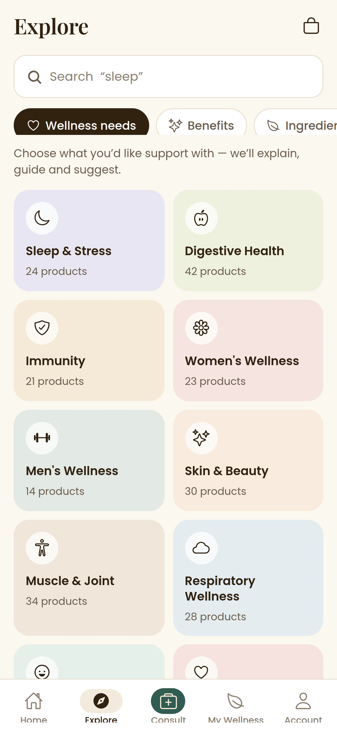 Maharishi Ayurveda: Explore. Browse by wellness need.